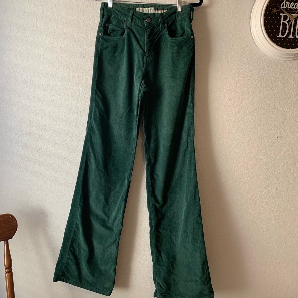 Stella McCartney | Green Boyfriend HW Pants